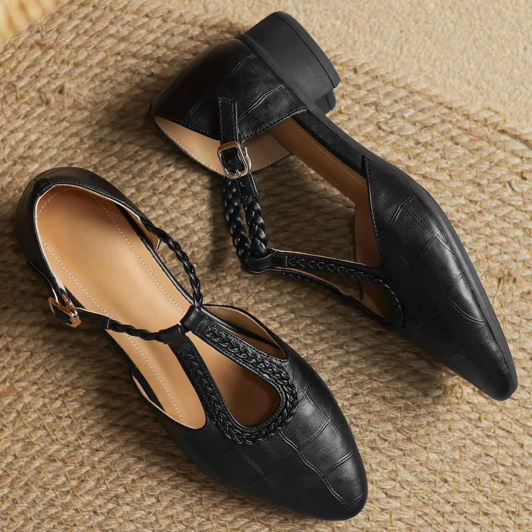 Sarah™ - Kepa Leather Mary Janes