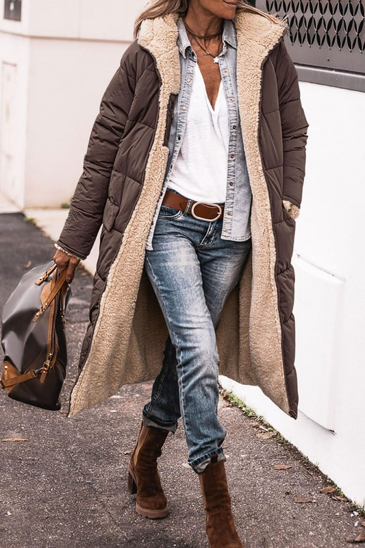 Susan - Cozy Reversible Coat for Women