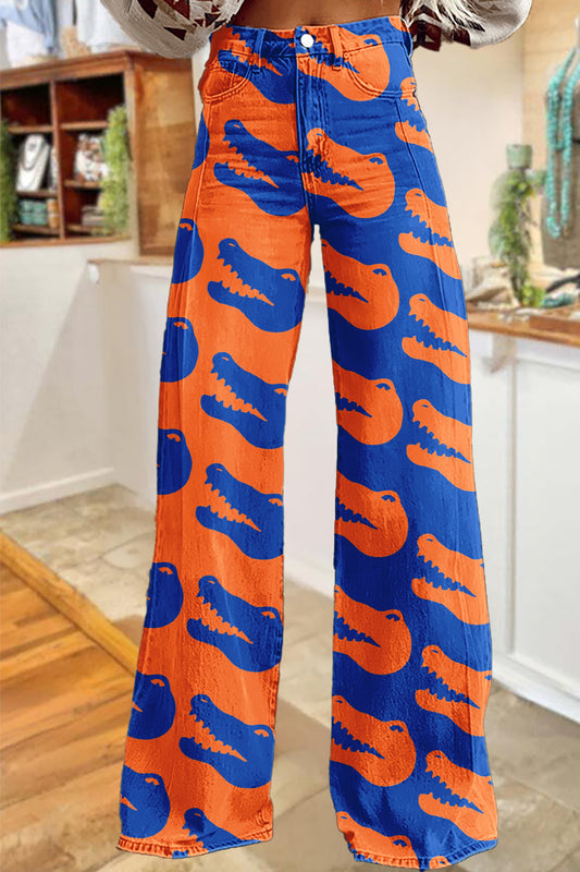 Florida Gators Game Day Wide Leg Pants