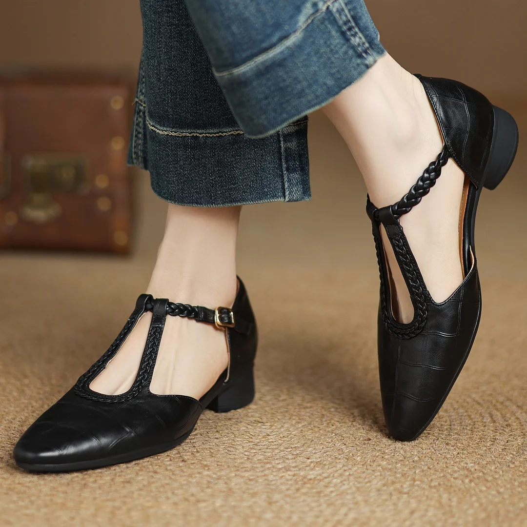 Sarah™ - Kepa Leather Mary Janes