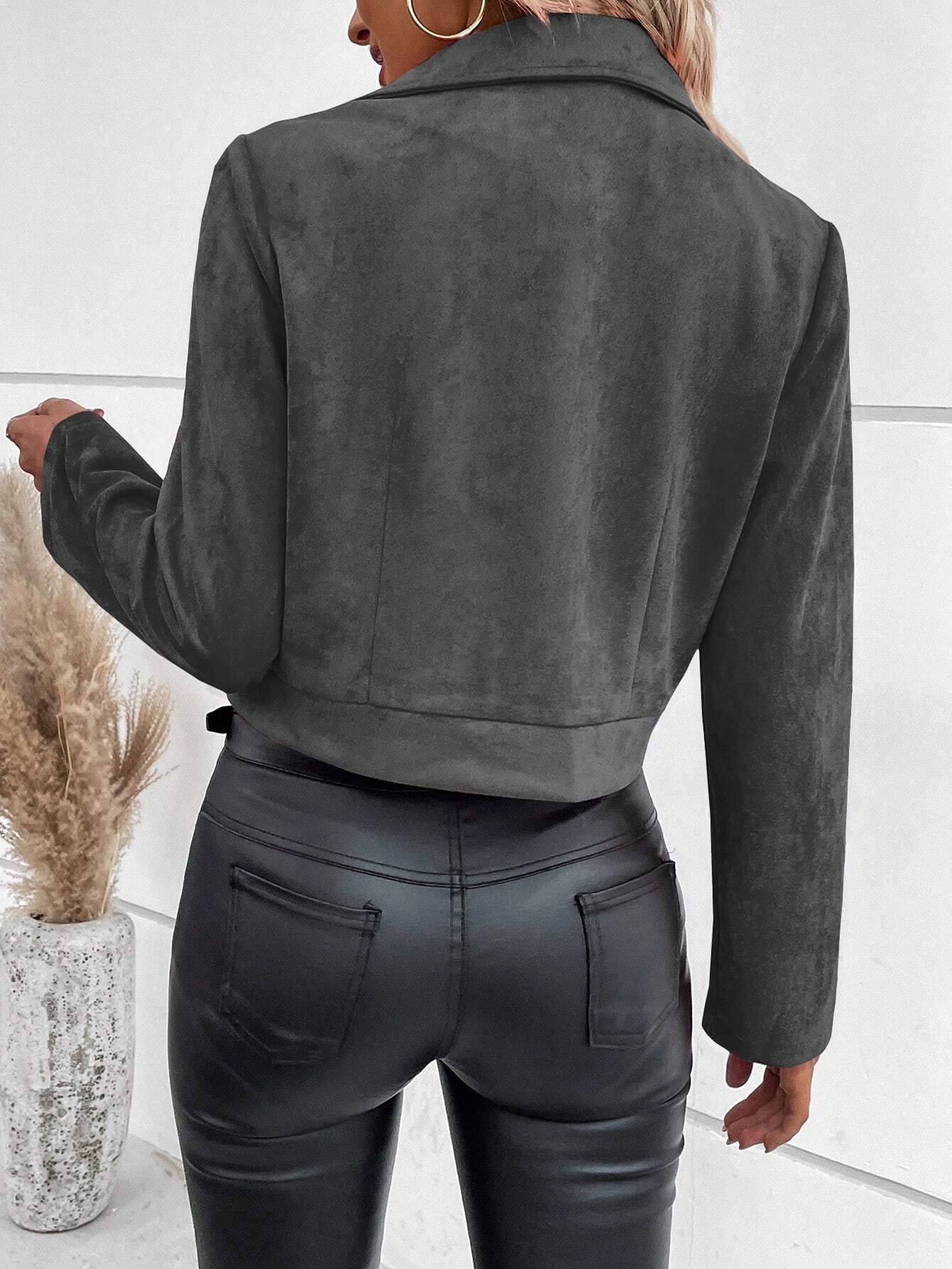 Katy | Elegance Suede Jacket