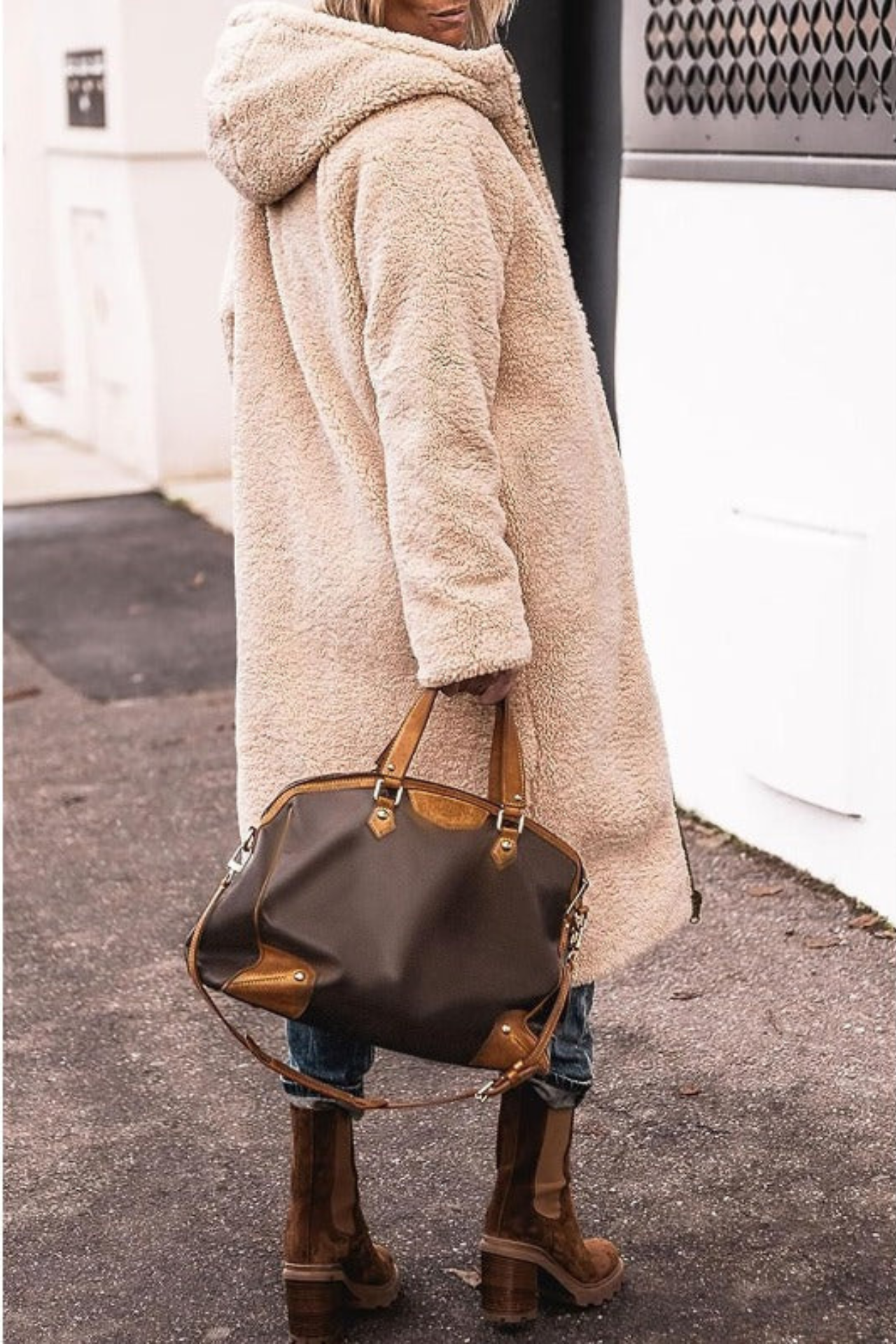 Susan - Cozy Reversible Coat for Women