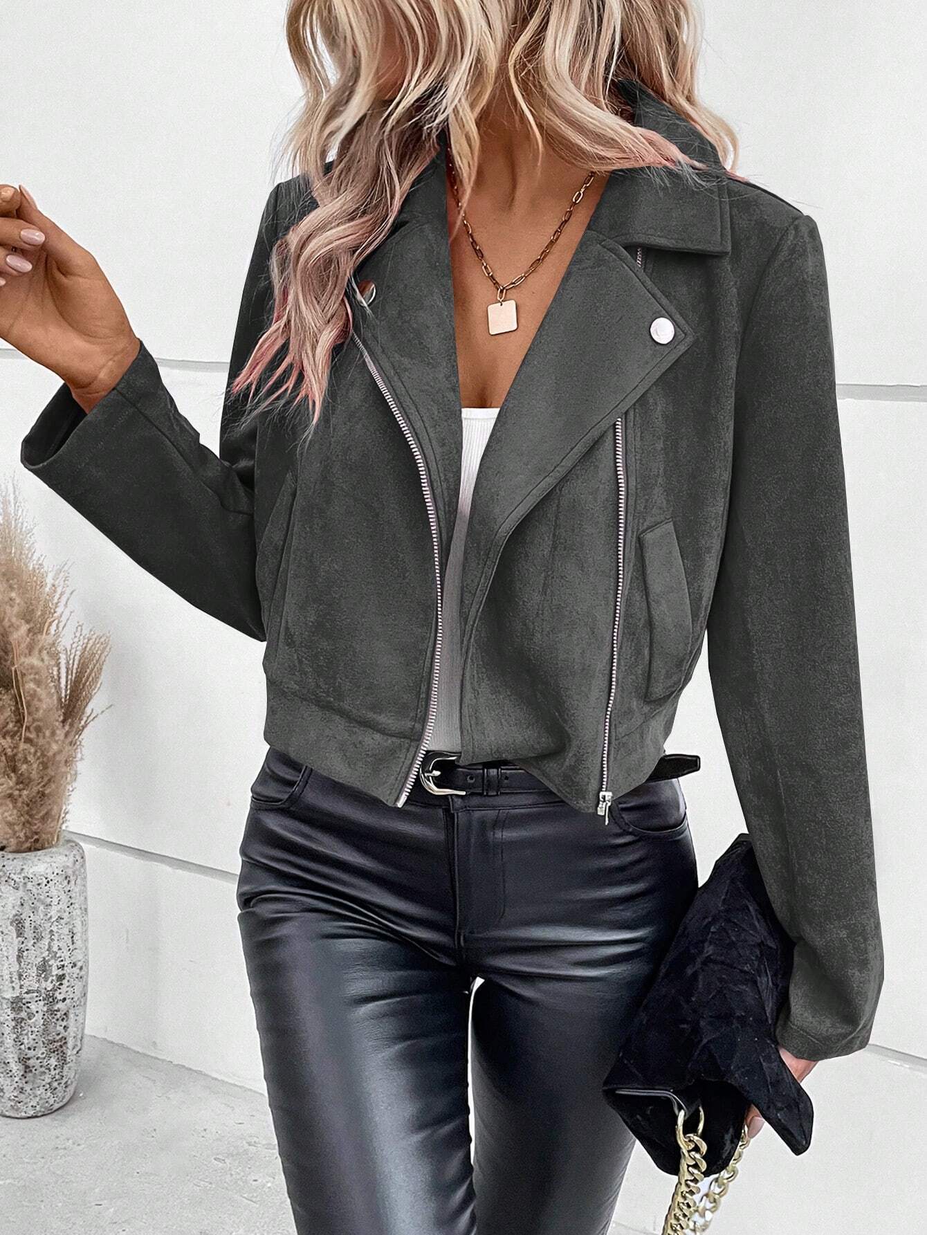 Katy | Elegance Suede Jacket
