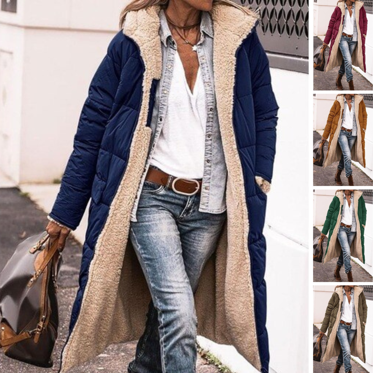 Susan - Cozy Reversible Coat for Women