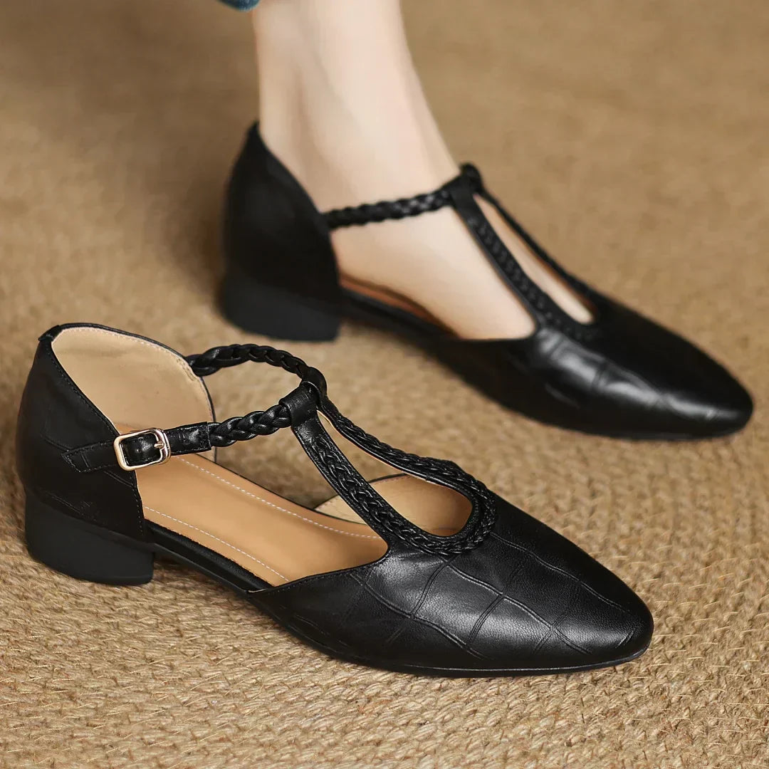 Sarah™ - Kepa Leather Mary Janes