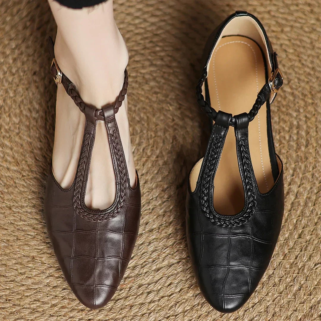 Sarah™ - Kepa Leather Mary Janes