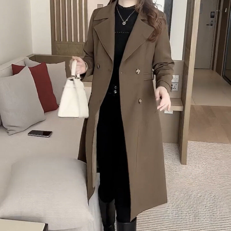 Catherine | Furry Trench Coat