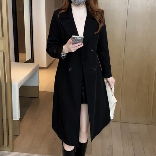 Catherine | Furry Trench Coat