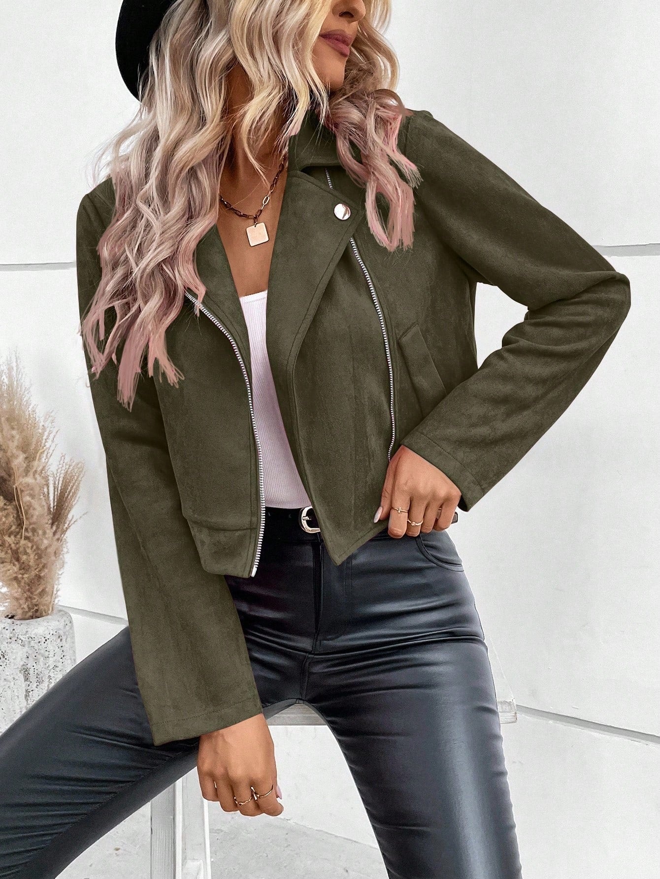 Katy | Elegance Suede Jacket