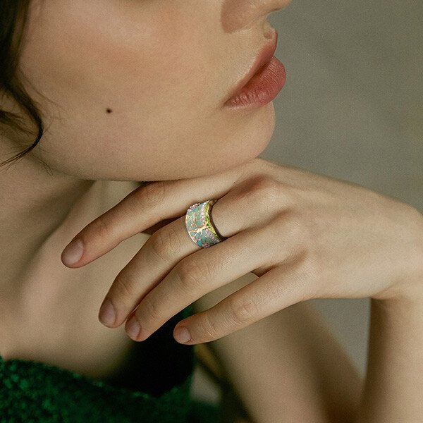 Lucky Tree Opal Ring