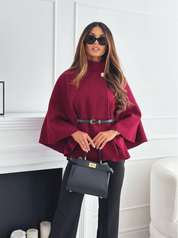 Sandra - Stylish Butterfly Jacket with Belt