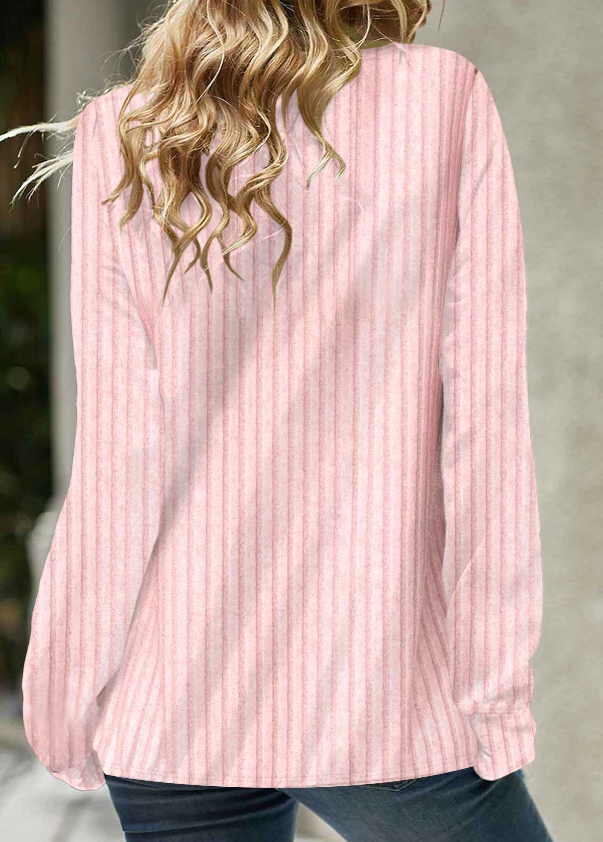 [Clearance Sale]Check Colorblock Long Sleeve Sweatshirt
