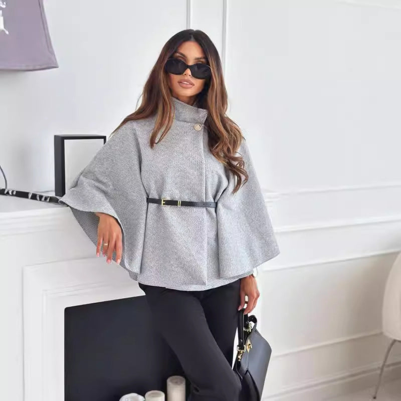 Sandra - Stylish Butterfly Jacket with Belt